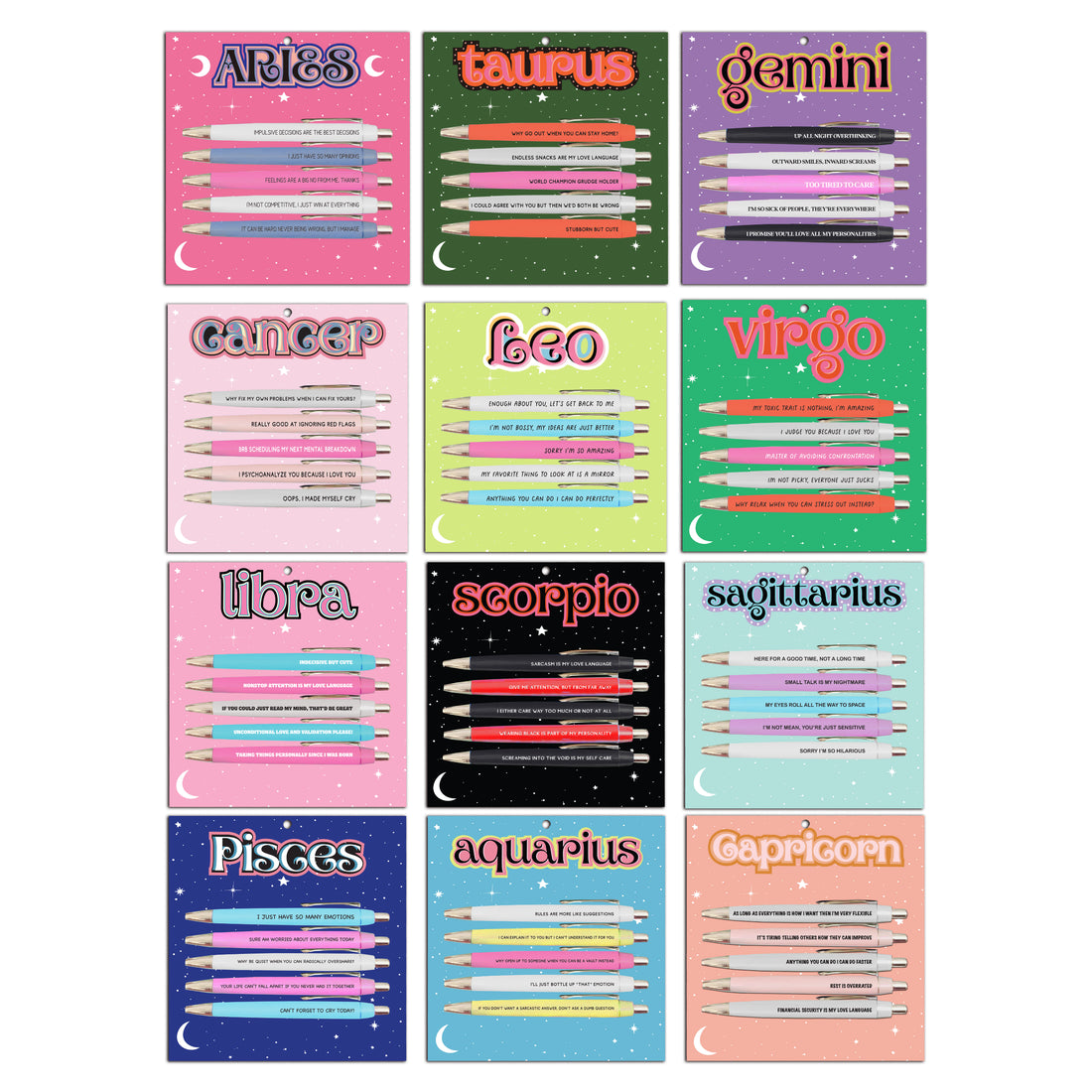 Pisces Pen Set