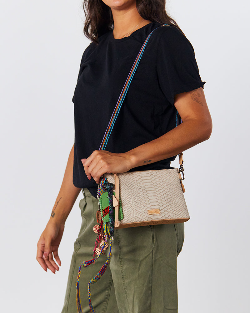CONSUELA ANIMAL PRINT CROSSBODY BAG CALLED "THUNDERBIRD MIDTOWN CROSSBODY"