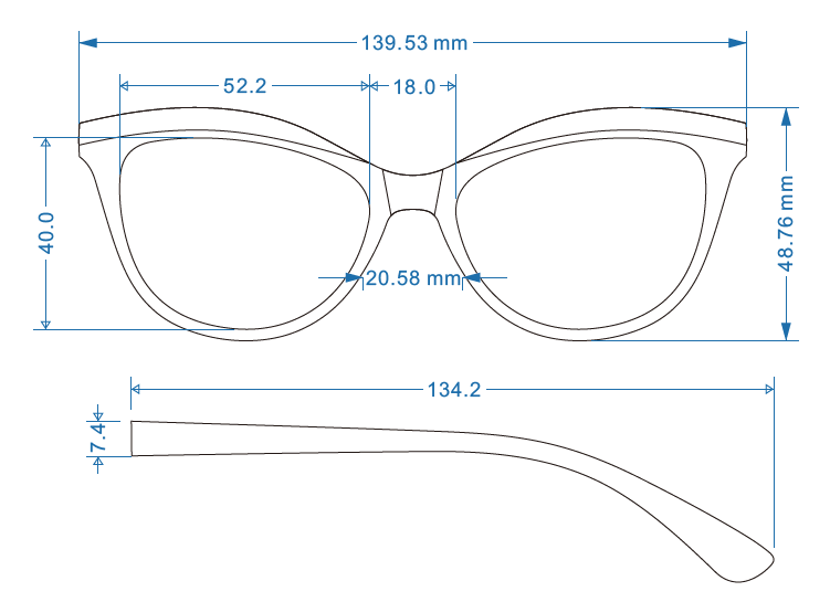Confetti Reading Glasses
