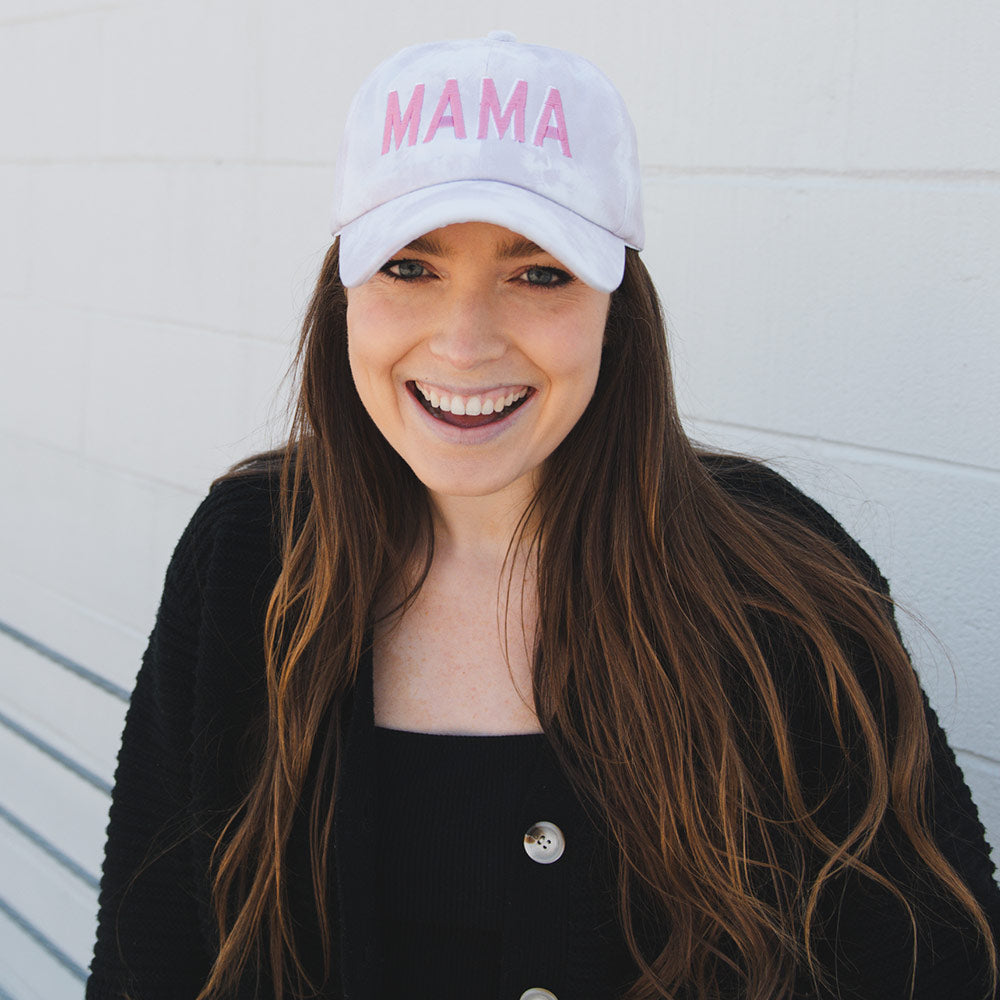 MAMA Tie Dye BASEBALL Cap