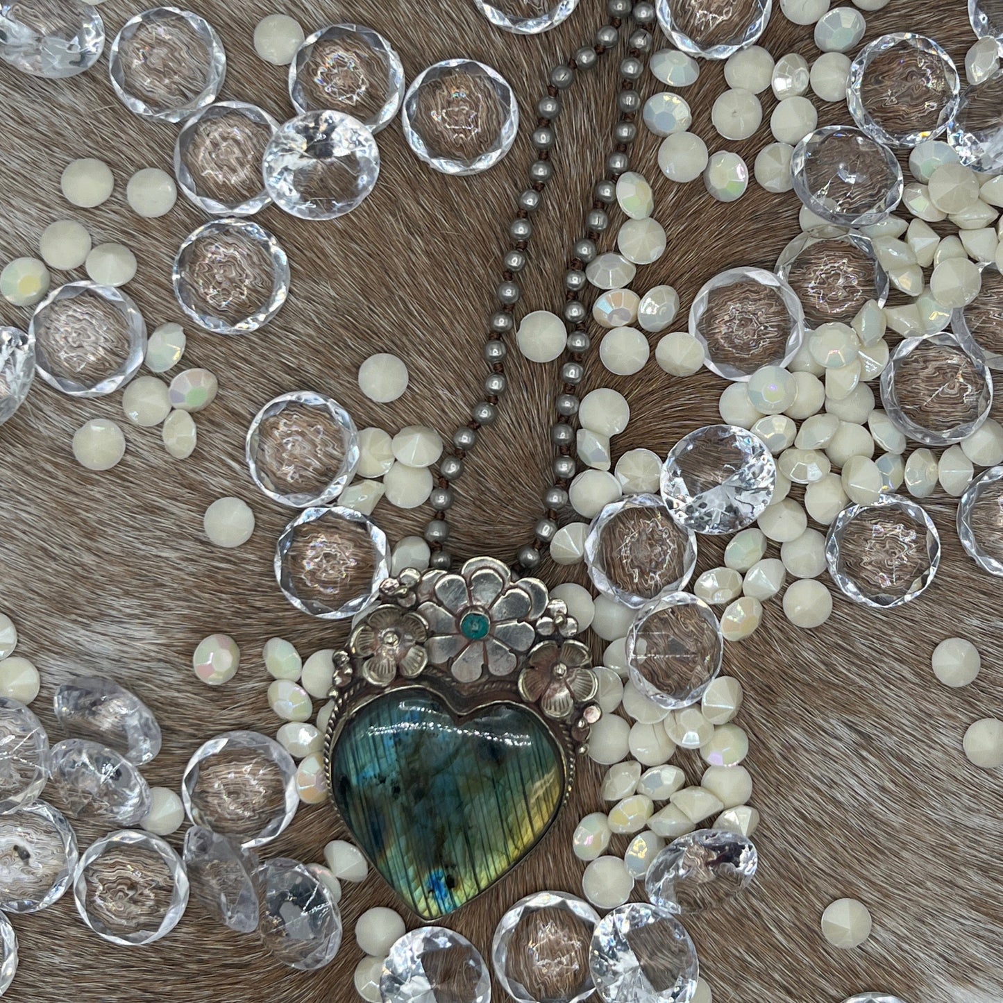 Laborite Heart Necklace