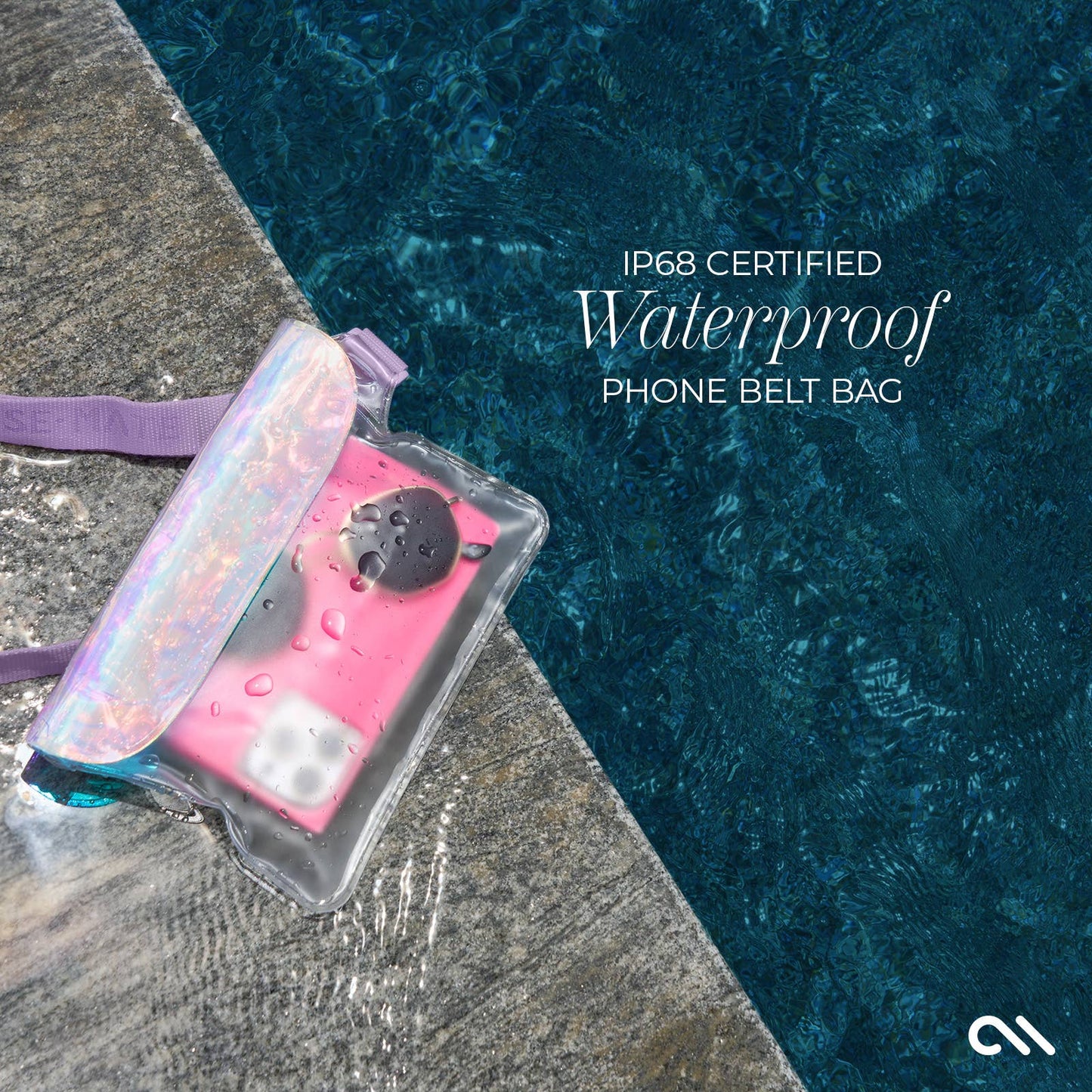 Case-Mate Soap Bubble™ Waterproof Phone Belt Bag