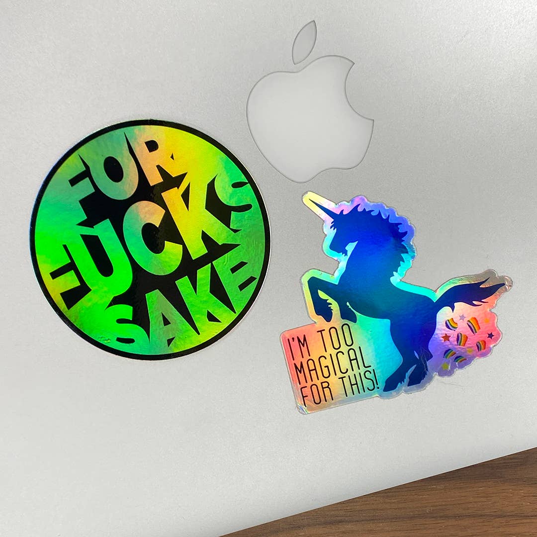 For Fucks Sake Vinyl Sticker