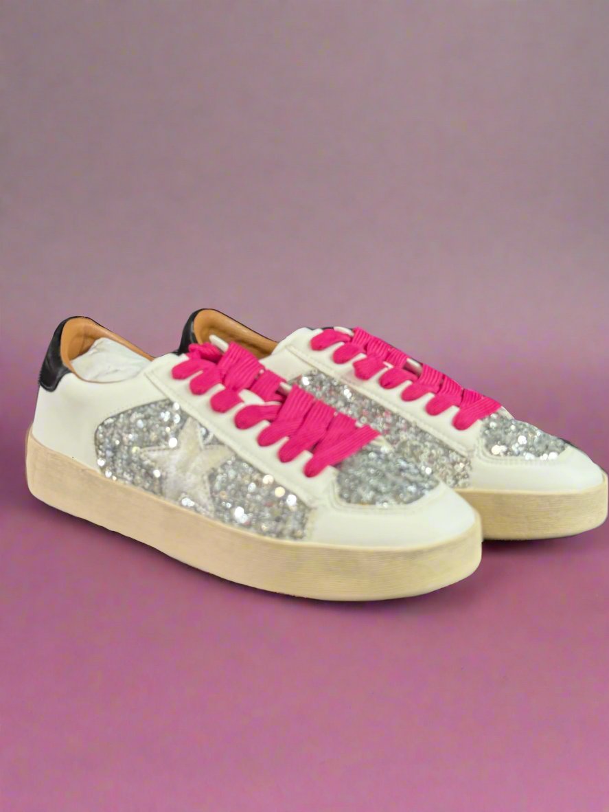 Another Round  Silver Sequin
