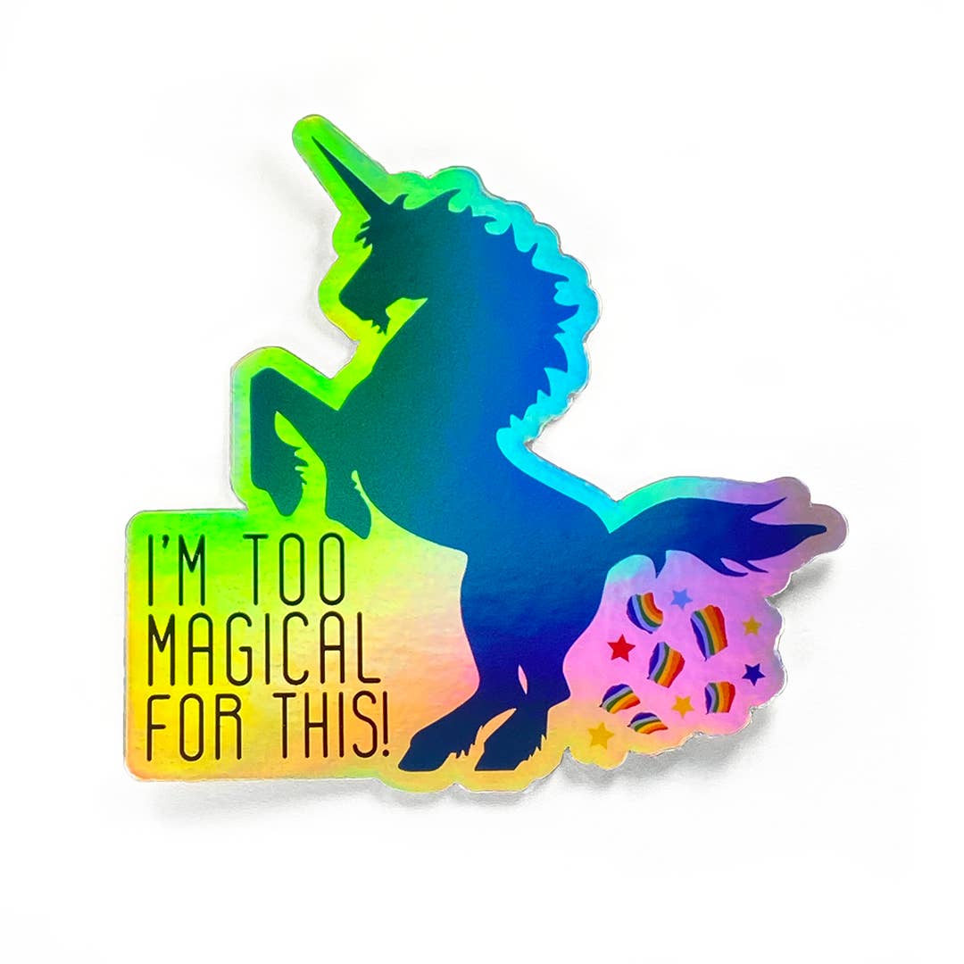 I'm Too Magical For This Vinyl Sticker 10 Pack Christmas Gifts
