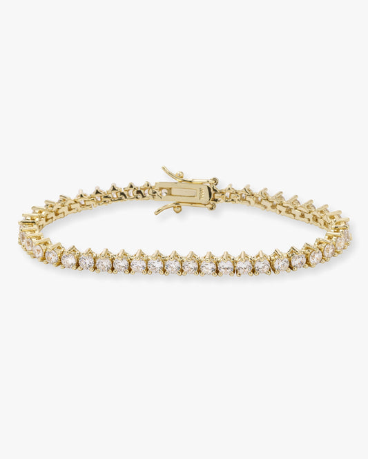 Not Your Basic Tennis Bracelet - black ombre
