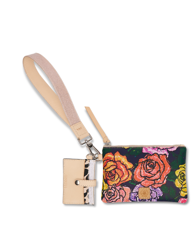 Colorful Consuela Wristlet Wallet