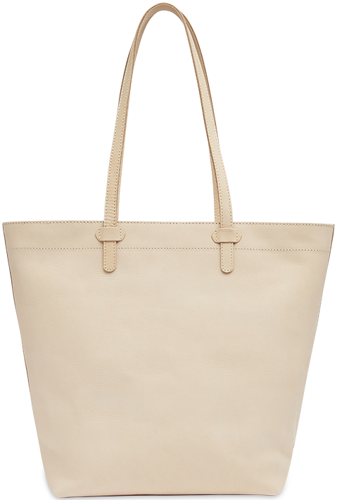 CONSUELA UNTREATED LEATHER TOTE BAG "DIEGO DAILY TOTE"
