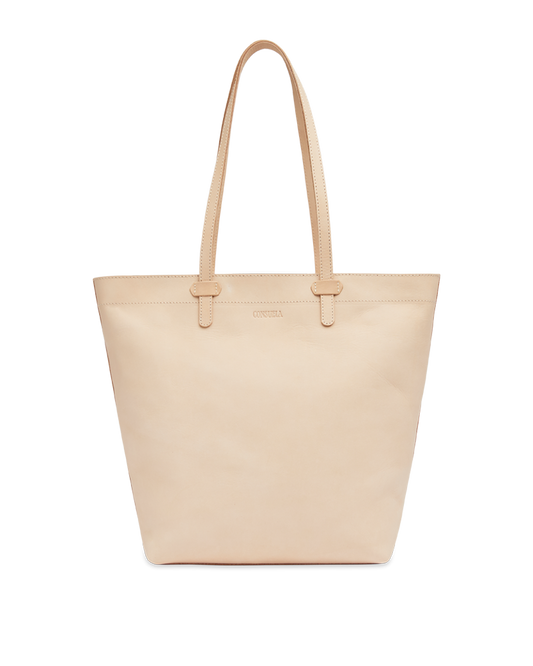 CONSUELA UNTREATED LEATHER TOTE BAG "DIEGO DAILY TOTE"