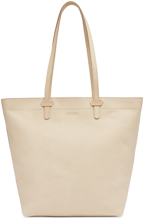 CONSUELA UNTREATED LEATHER TOTE BAG "DIEGO DAILY TOTE"
