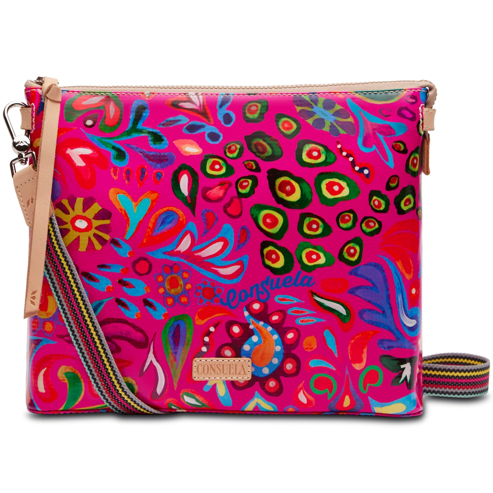 Consuela Colorful Crossbody Purse Downtown Bag