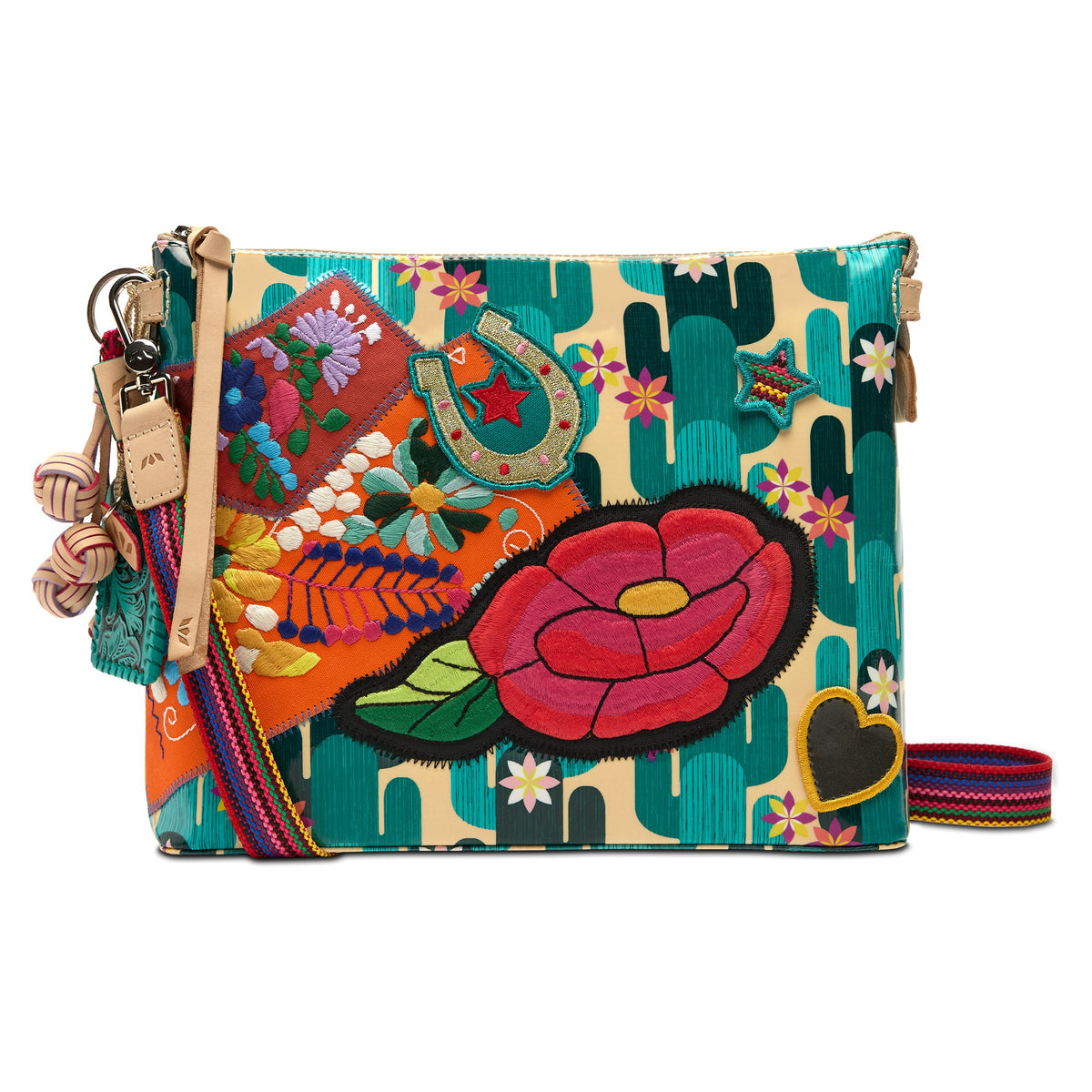 Consuela Colorful Crossbody Purse Downtown Bag