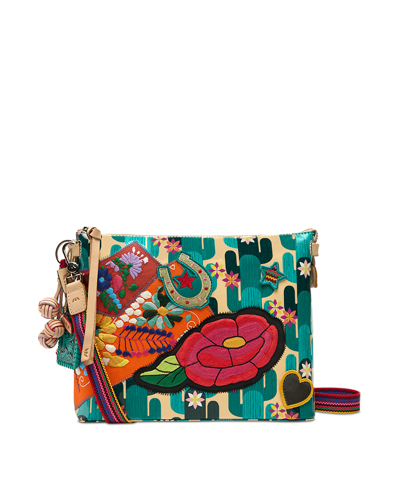 Consuela Colorful Crossbody Purse Downtown Bag