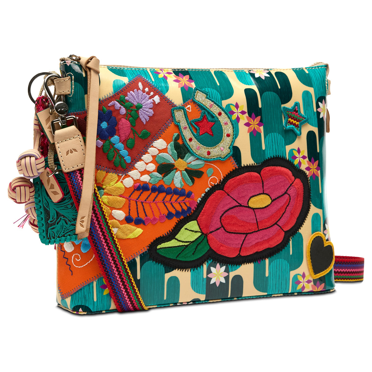 Consuela Colorful Crossbody Purse Downtown Bag