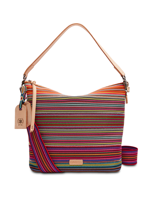 Consuela Colorful Crossbody Purse Hobo Bag