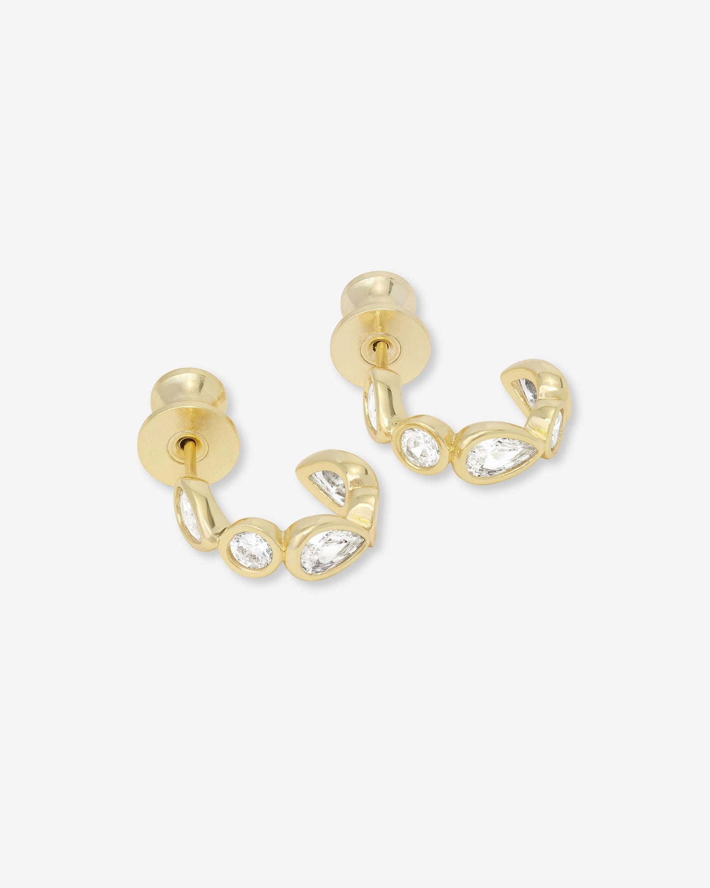 Isla Huggies - Gold|White Diamondettes