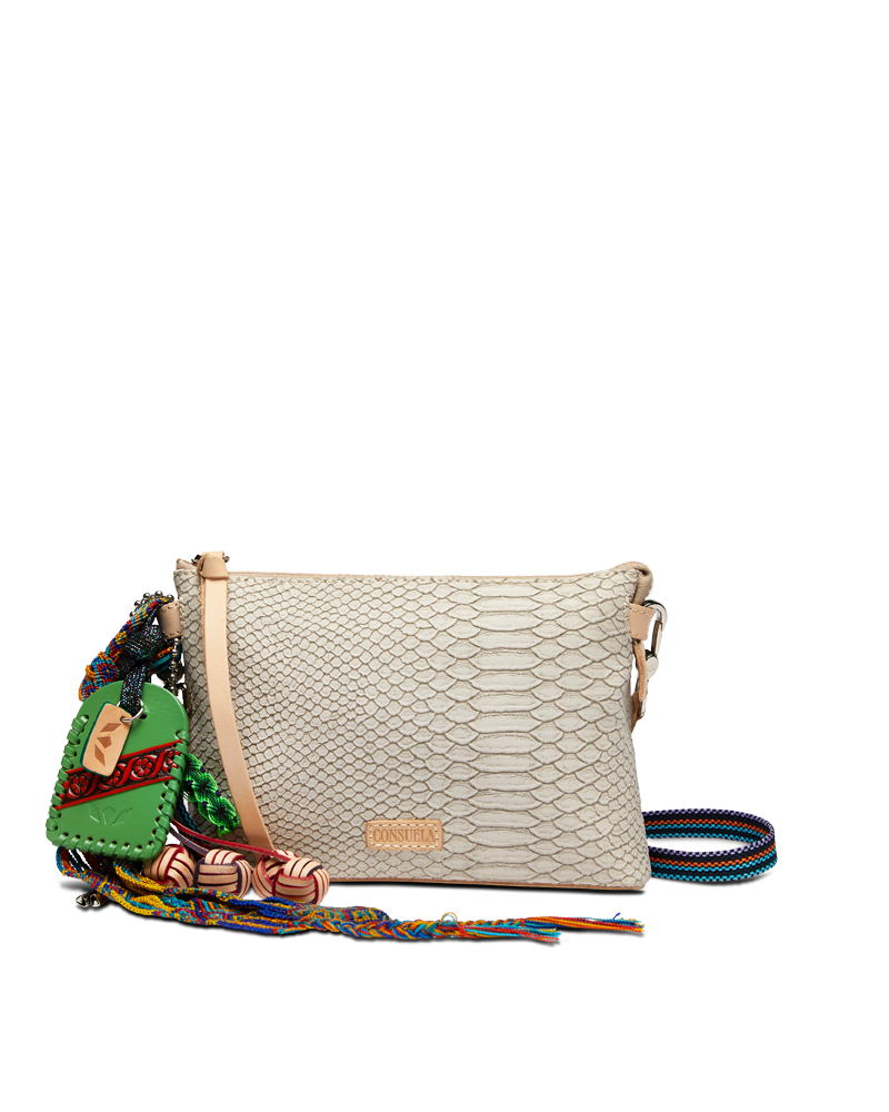 CONSUELA ANIMAL PRINT CROSSBODY BAG CALLED "THUNDERBIRD MIDTOWN CROSSBODY"