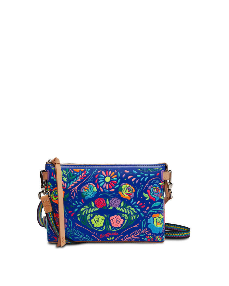 COLORFUL EMBROIDERED CROSSBODY BAG CALLED "MANGO MIDTOWN CROSSBODY"