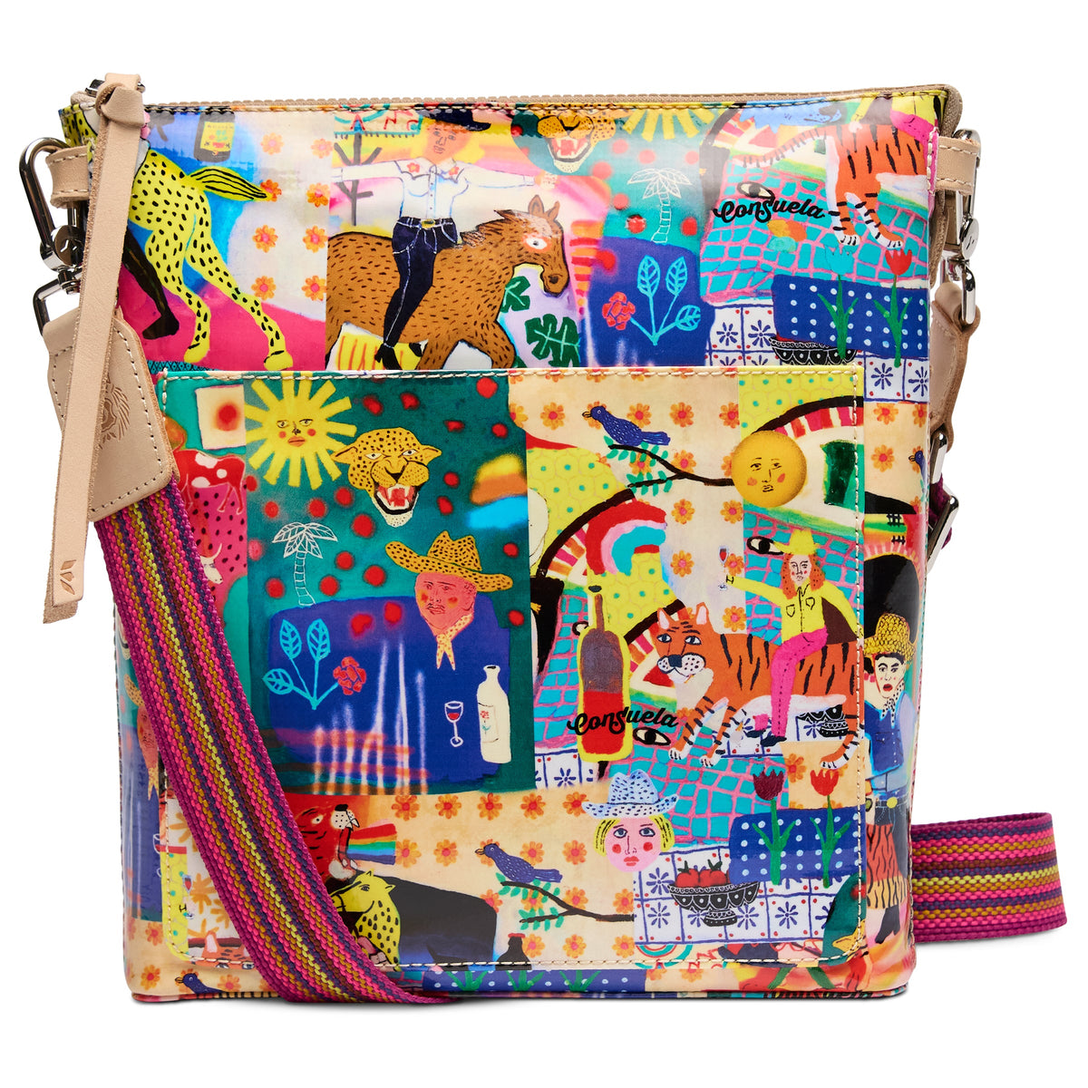 Consuela Colorful Tour Crossbody Bag