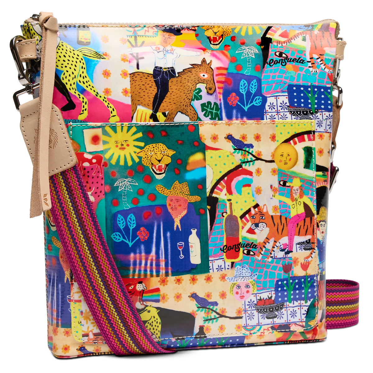Consuela Colorful Tour Crossbody Bag