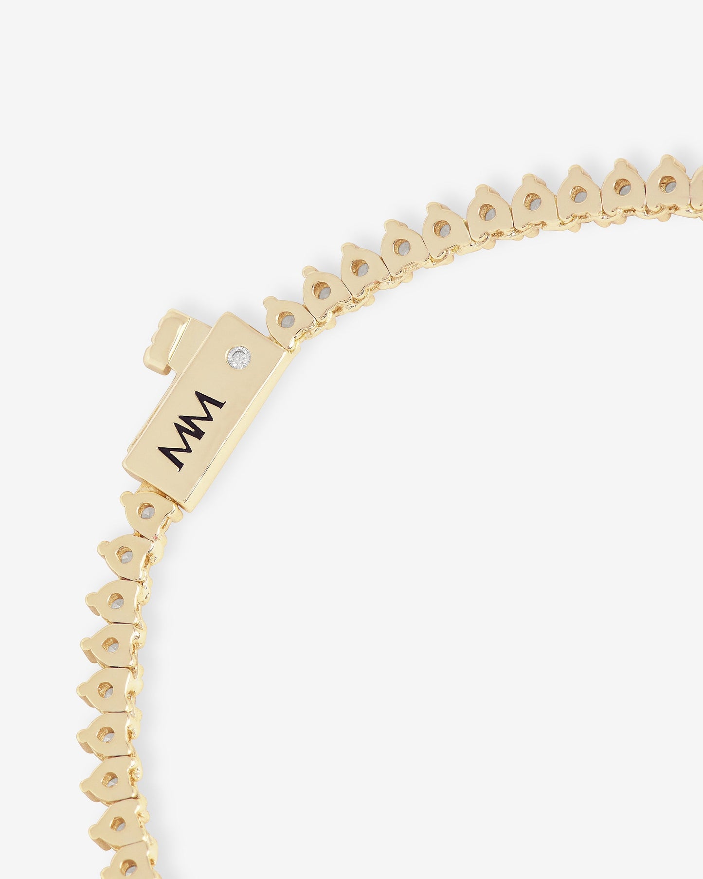 Not Your Basic Tennis Bracelet 2mm - Gold|Multi Stone