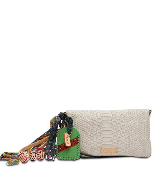 CONSUELA LEATHER CROSSBODY BAG CALLED "THUNDERBIRD UPTOWN CROSSBODY"