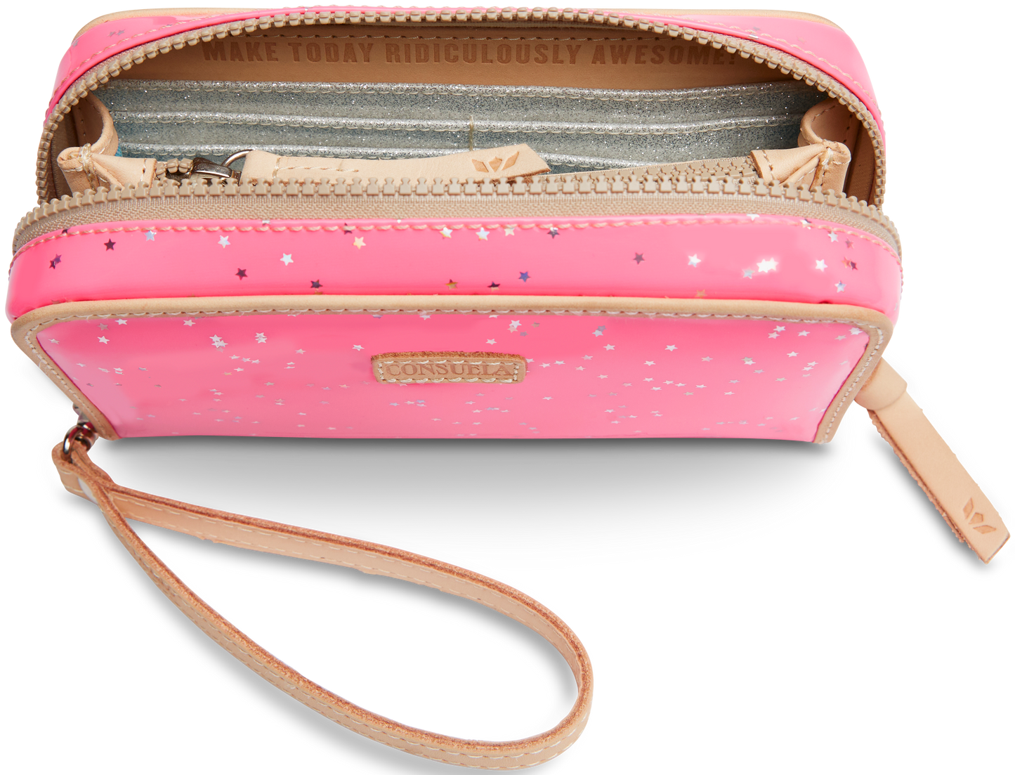 COLORFUL WALLET CALLED "SHINE WRISTLET WALLET"