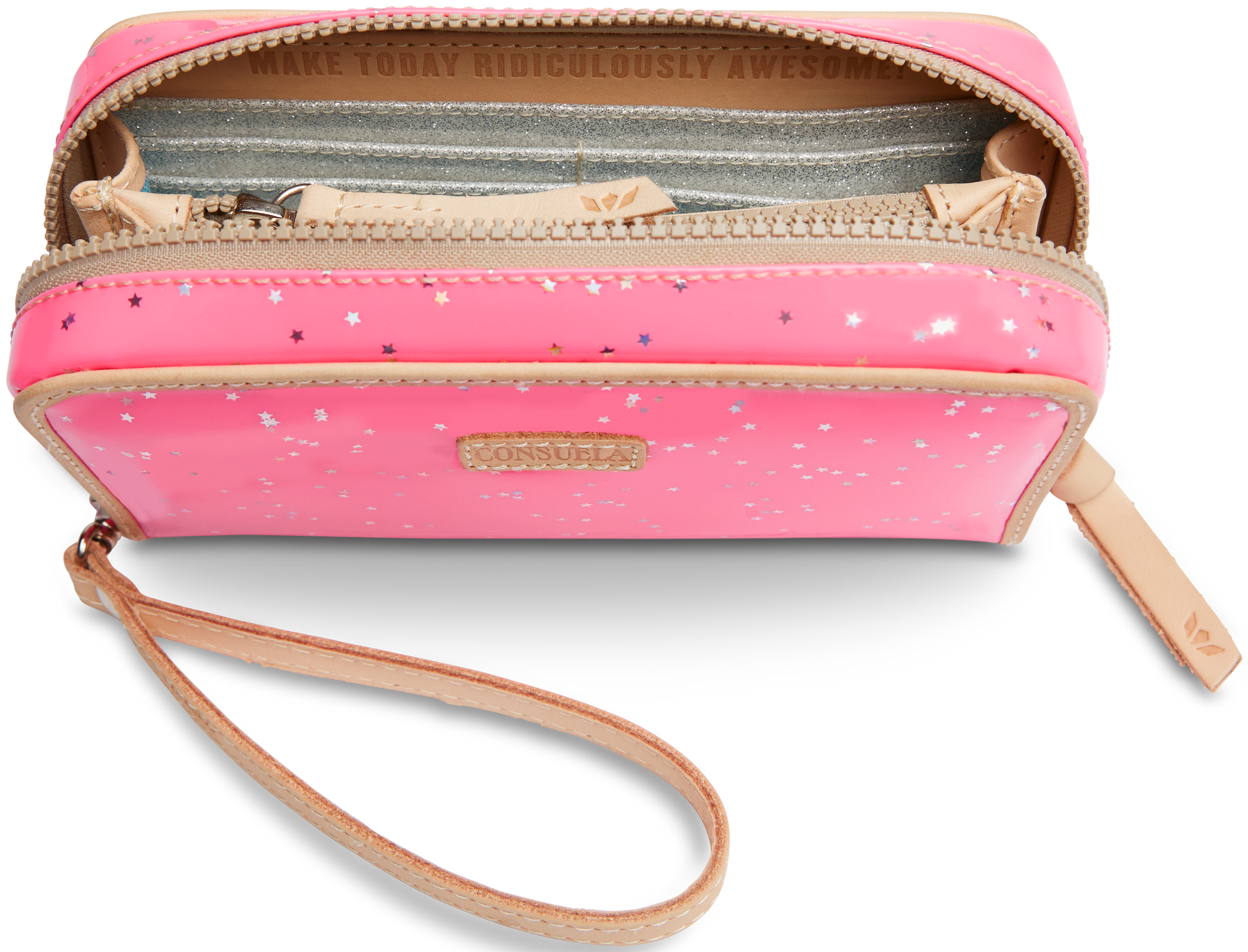 COLORFUL WALLET CALLED "SHINE WRISTLET WALLET"