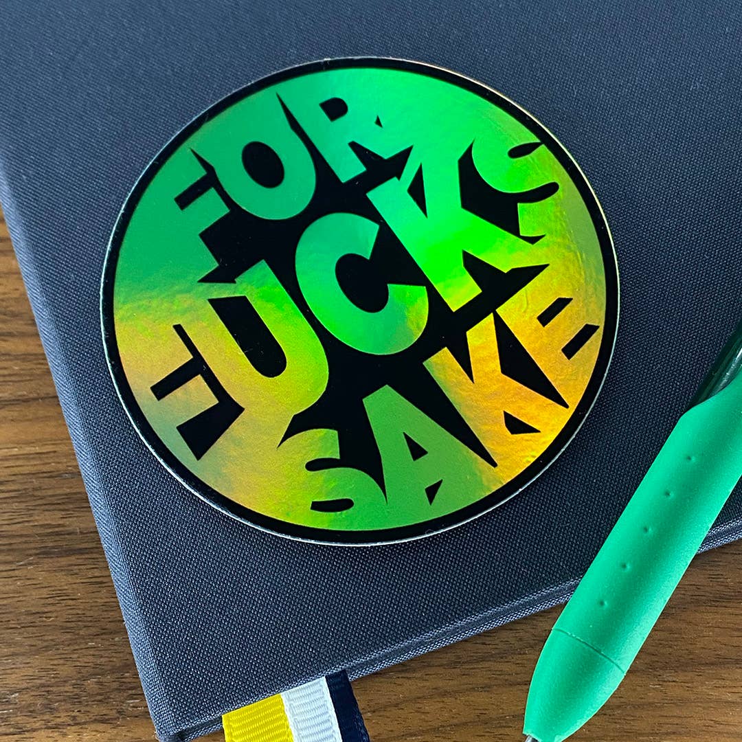 For Fucks Sake Vinyl Sticker