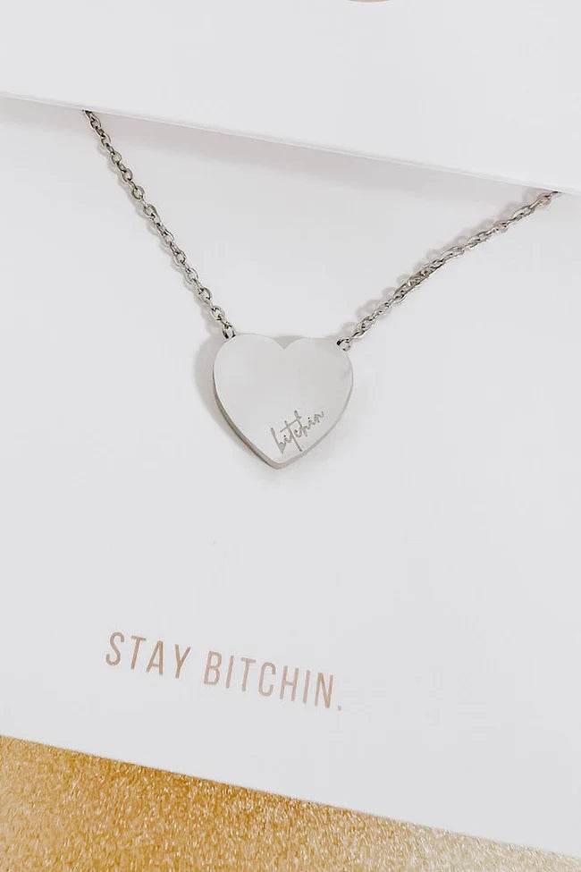 Salty Heart gift Necklace
