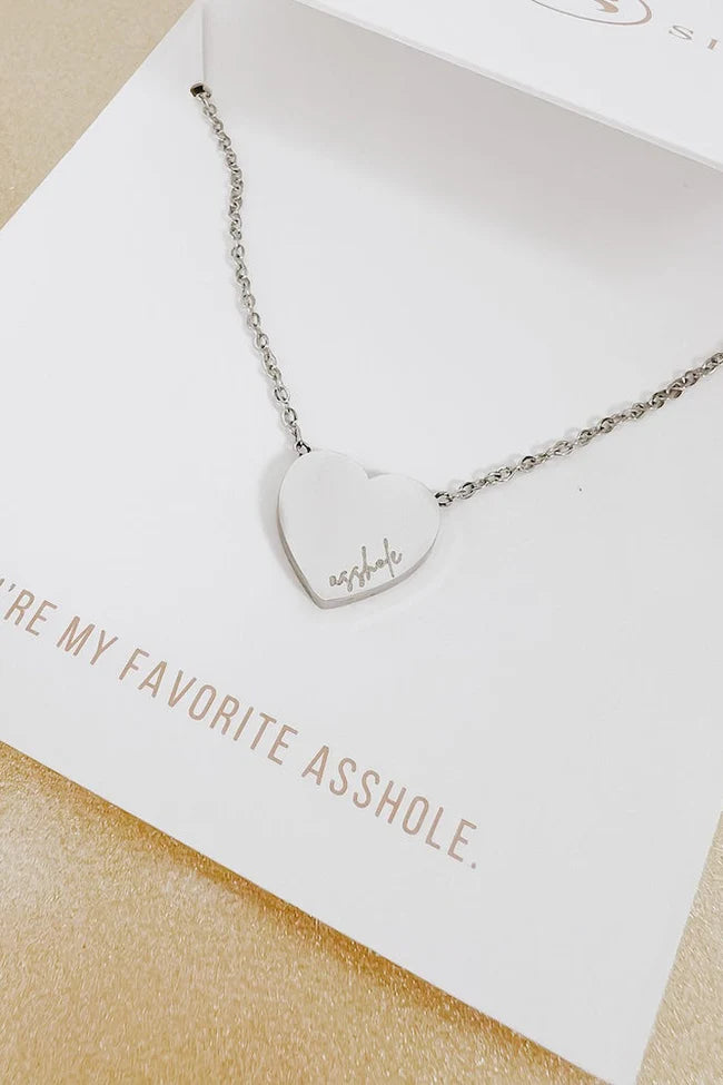 Salty Heart gift Necklace