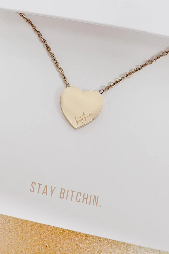 Salty Heart gift Necklace