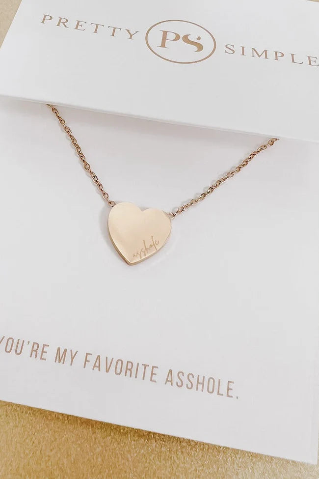 Salty Heart gift Necklace