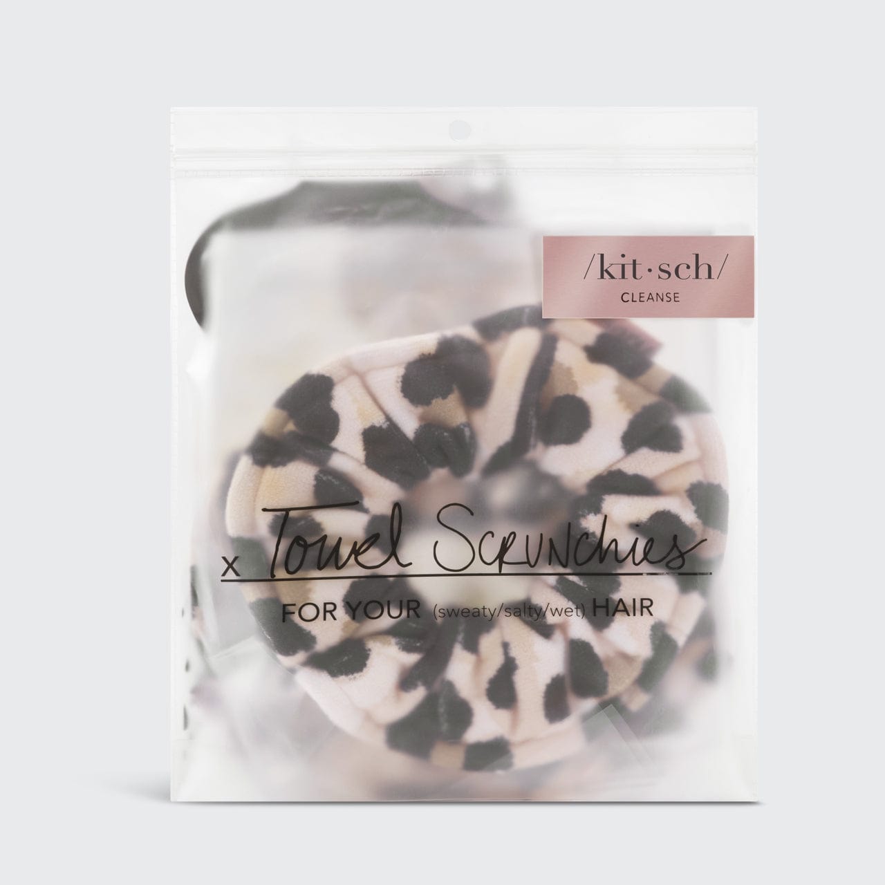 Towel Scrunchies - Leopard