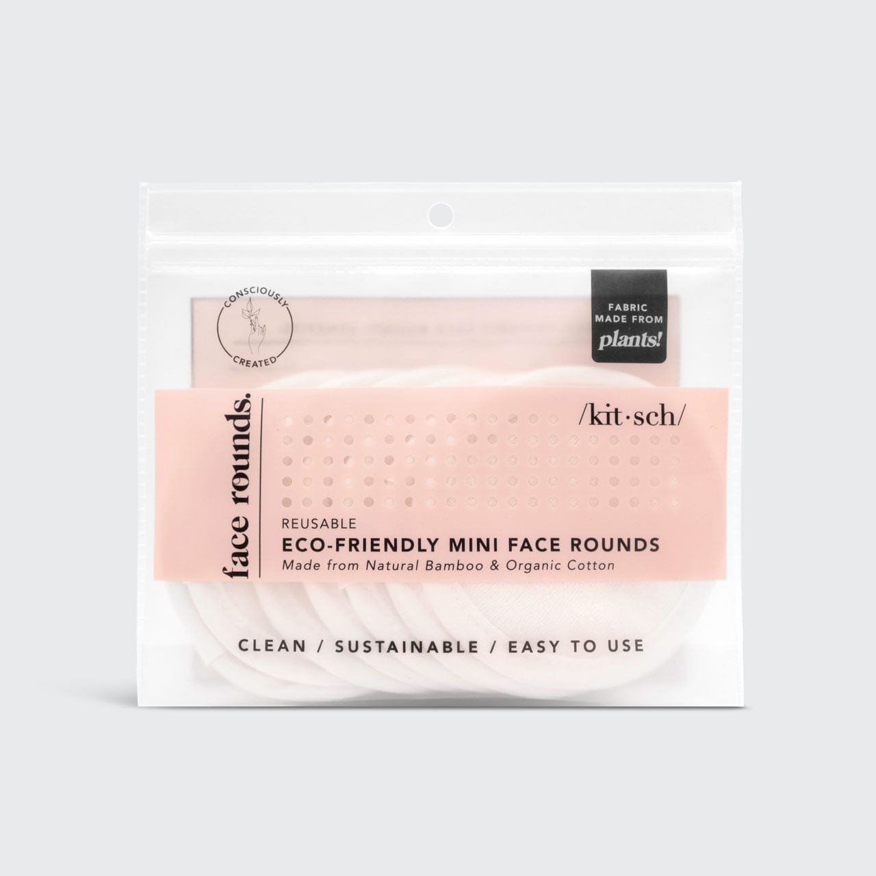 Eco-Friendly Mini Face Rounds - 7pc