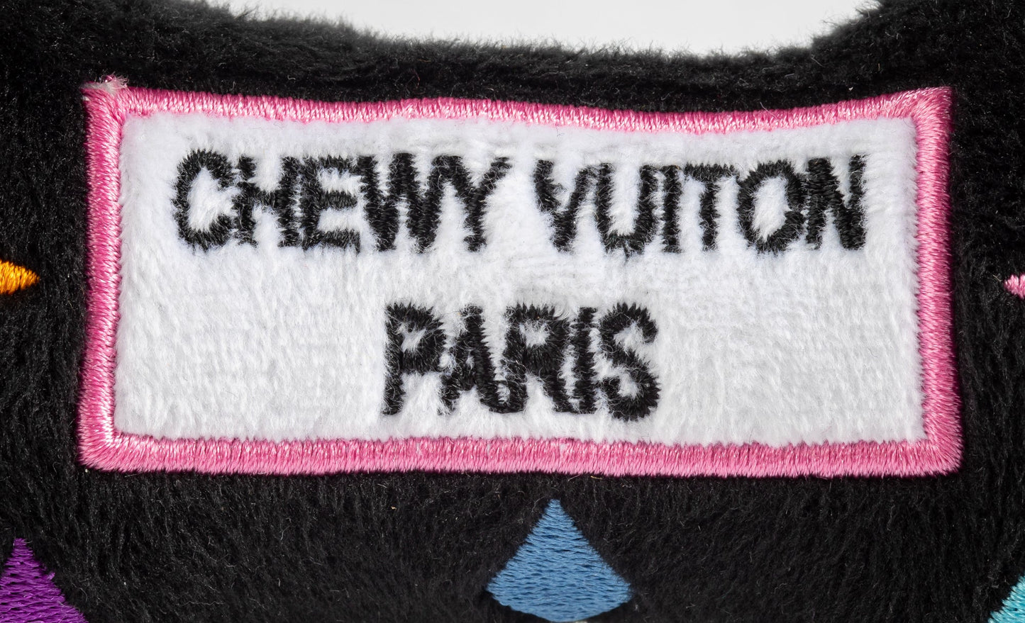 Black Monogram Chewy Vuiton Bone