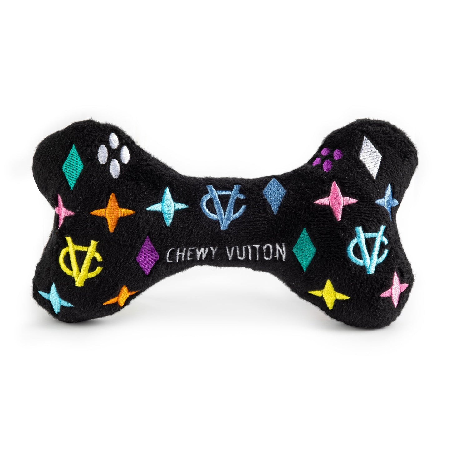Black Monogram Chewy Vuiton Bone