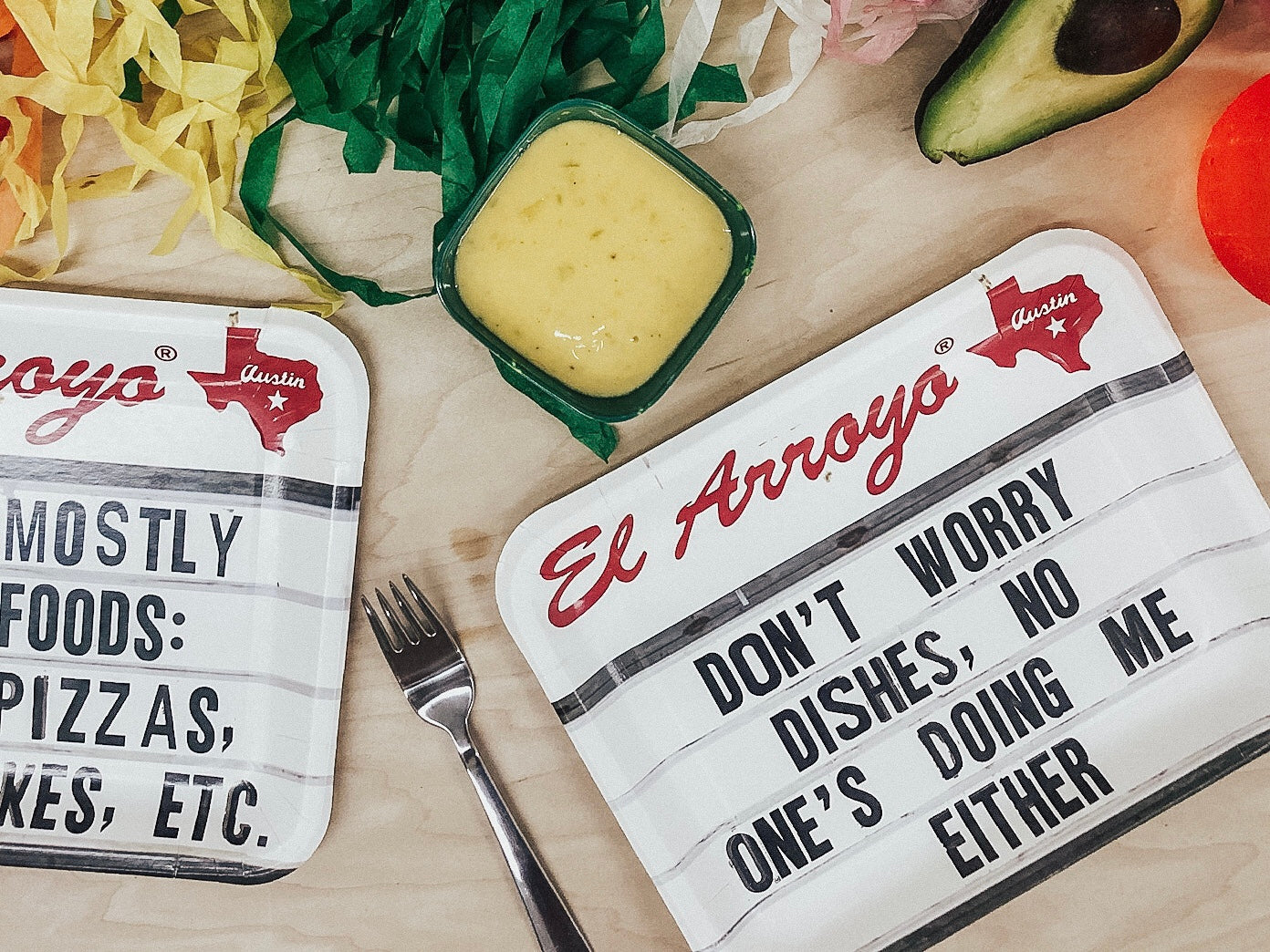 Party Plates (Pack of 12) - Don't Worry Dishes