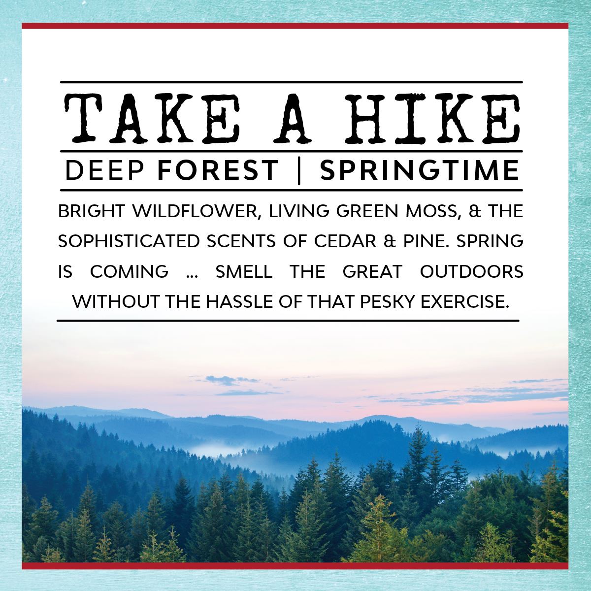Optimism Sounds Exhausting - infused with "Cynicism" Scent: Take A Hike