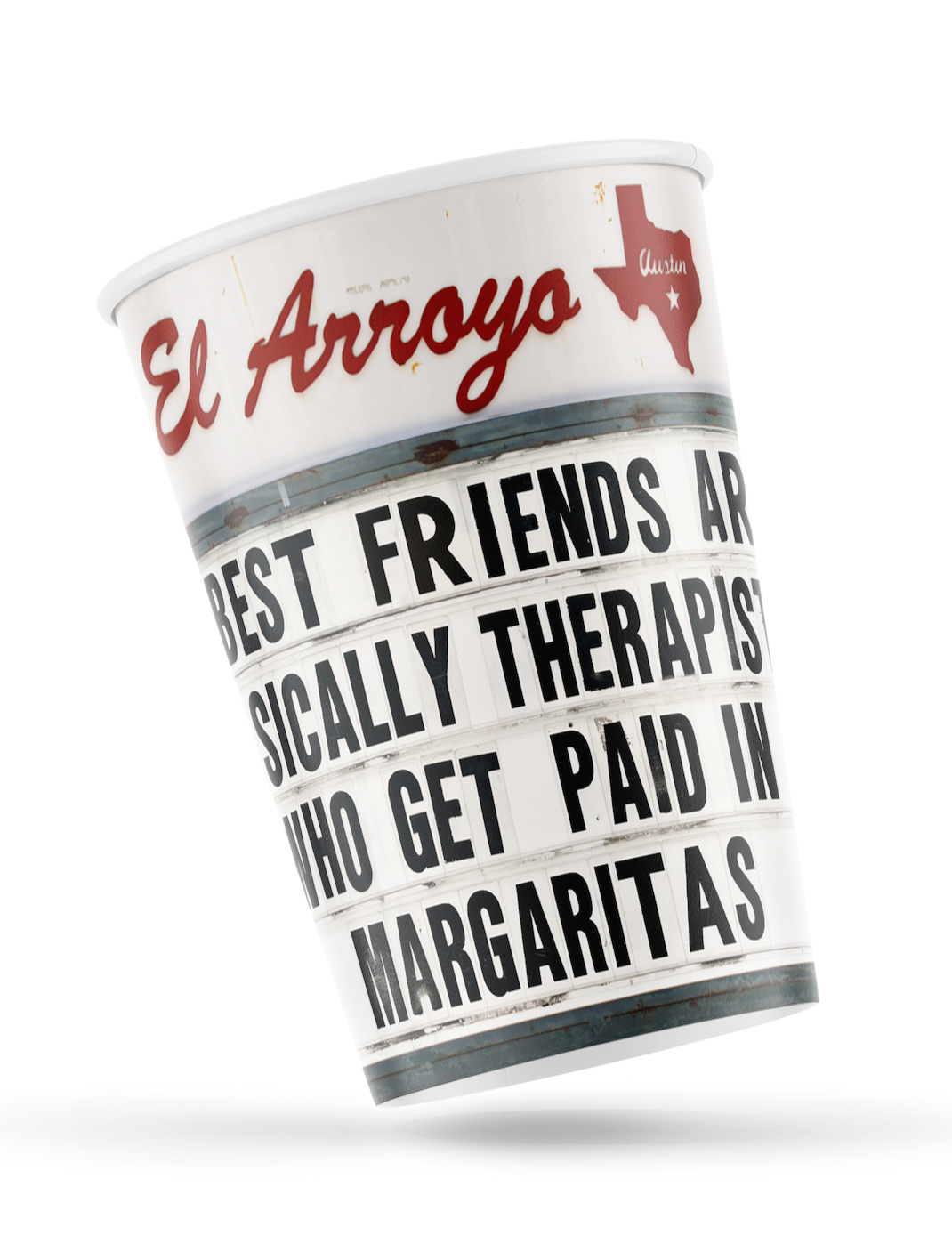 El Arroyo 12 oz Party Cups (Pack of 12) - Best Friends