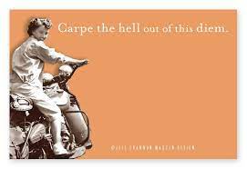 Carpe The Hell Out Of This Diem Mini Notepad