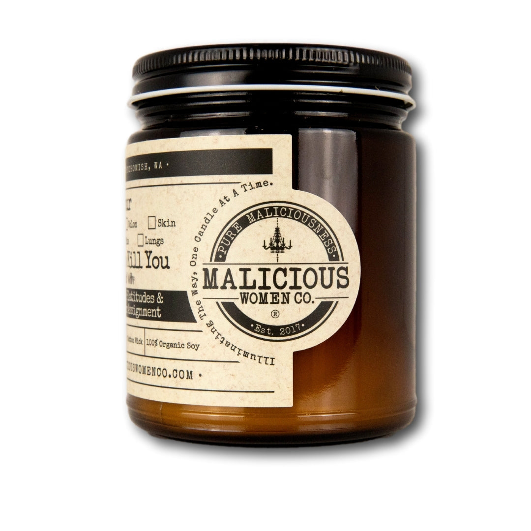 I'm Sorry Your... Tried To Kill You - Infused with "Well-Meaning Platitudes & A Ribbon Color Assignment" Scent: Clean Linen