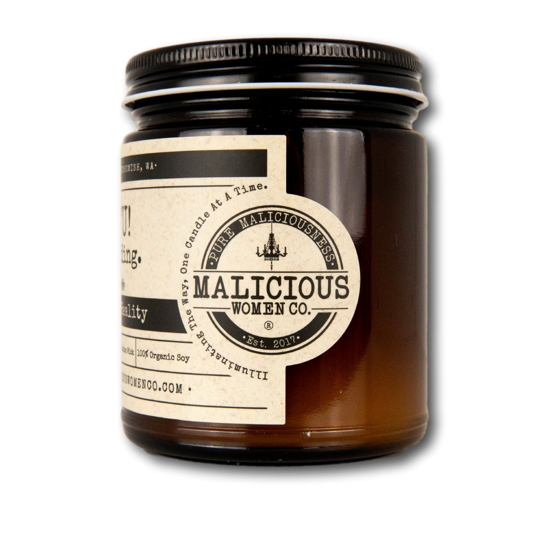 STFU! I'm Reading - Infused with "Escaping Reality" Scent: Blueberry Cobbler