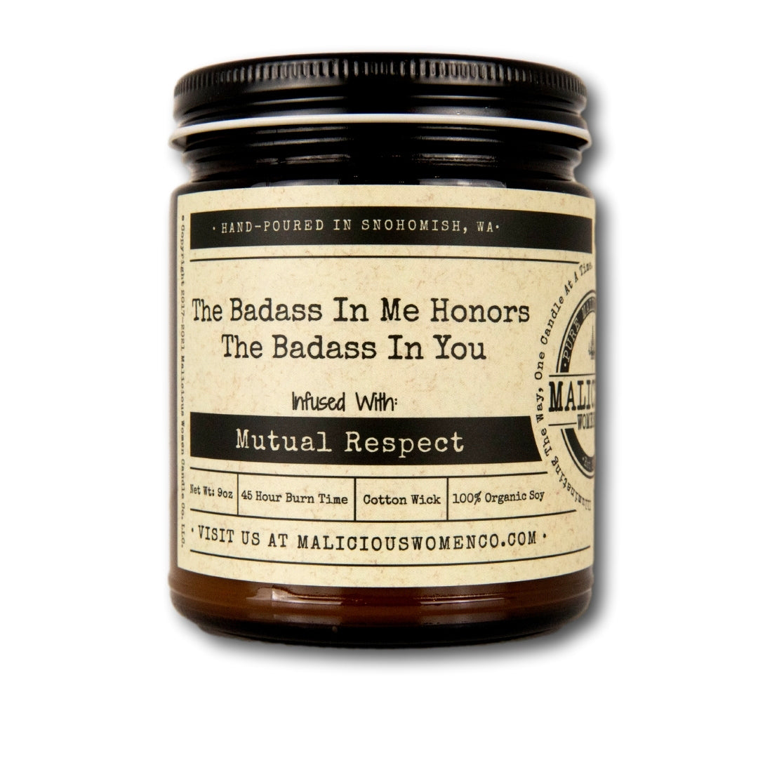 The Badass In Me Honors The Badass In You Infused With "Mutual Respect" Scent: Cosmic Dreams