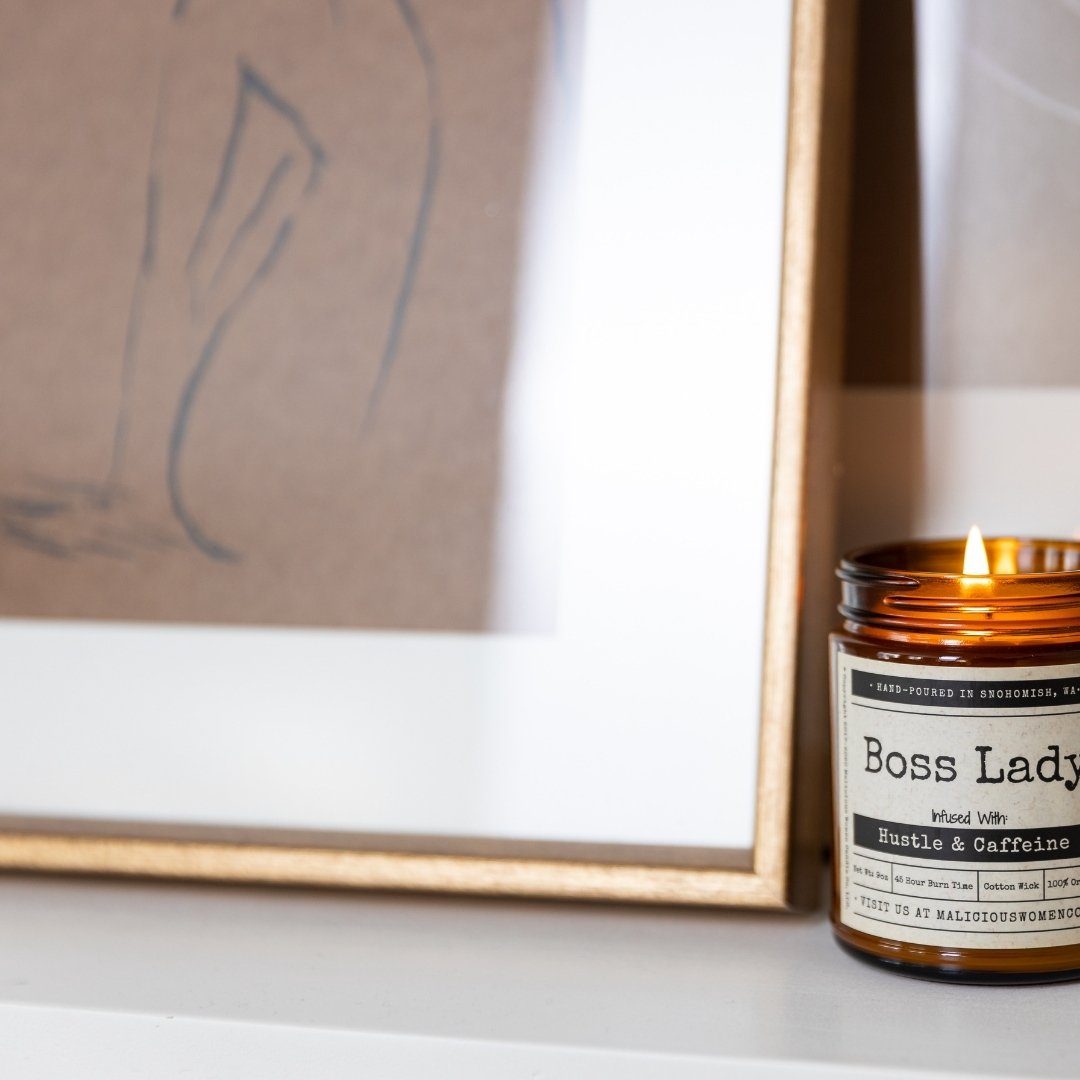 Boss Lady -Infused with "Hustle & Caffeine" Scent: Espresso Yo' Self