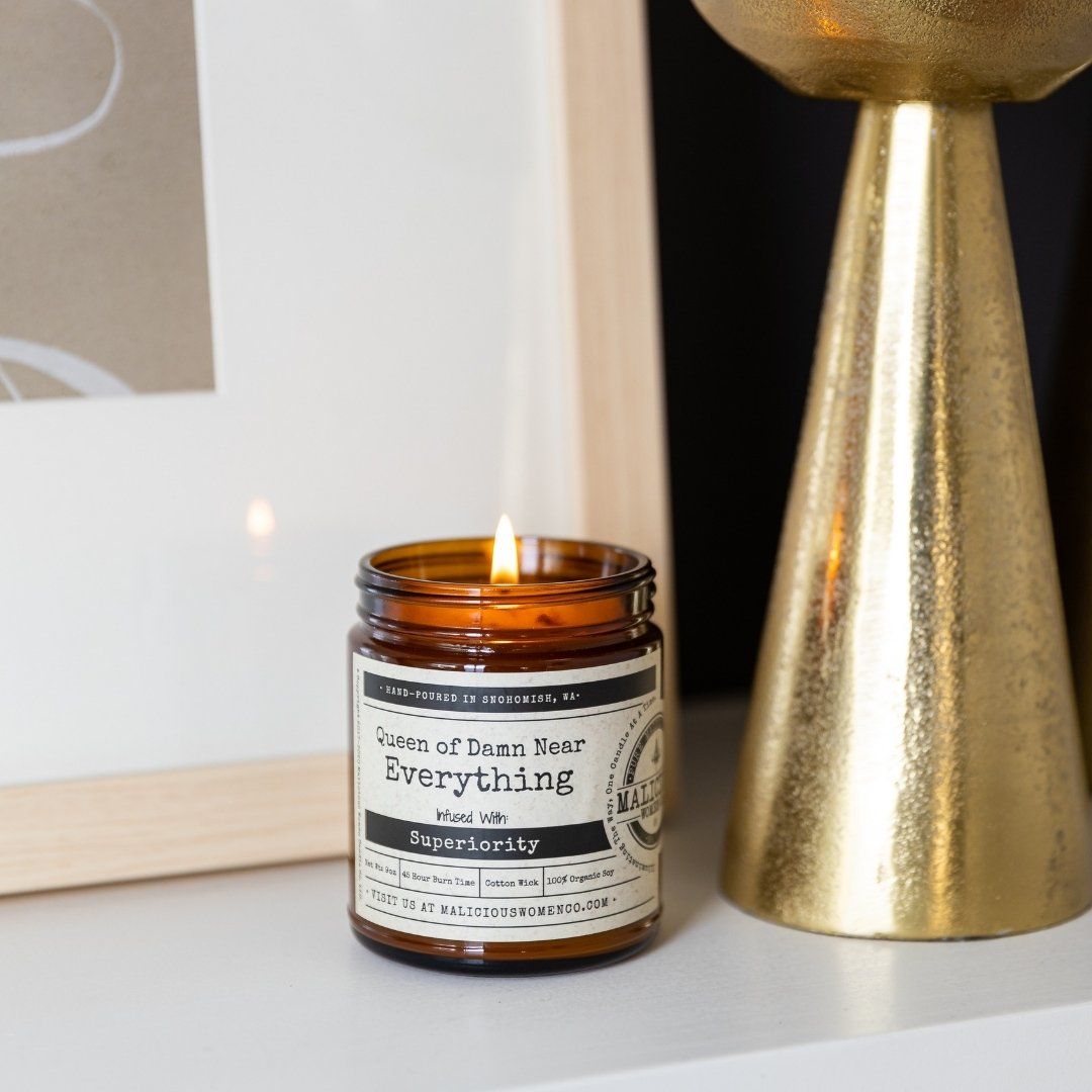 Queen Of Damn Near Everything - Infused with "Superiority" Scent: Rebel Rose