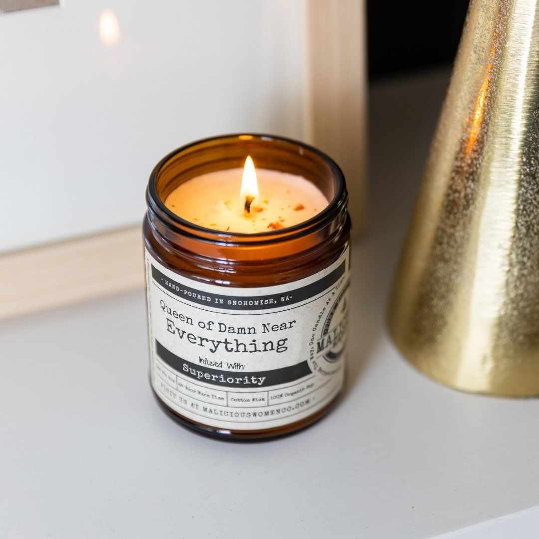 Queen Of Damn Near Everything - Infused with "Superiority" Scent: Rebel Rose