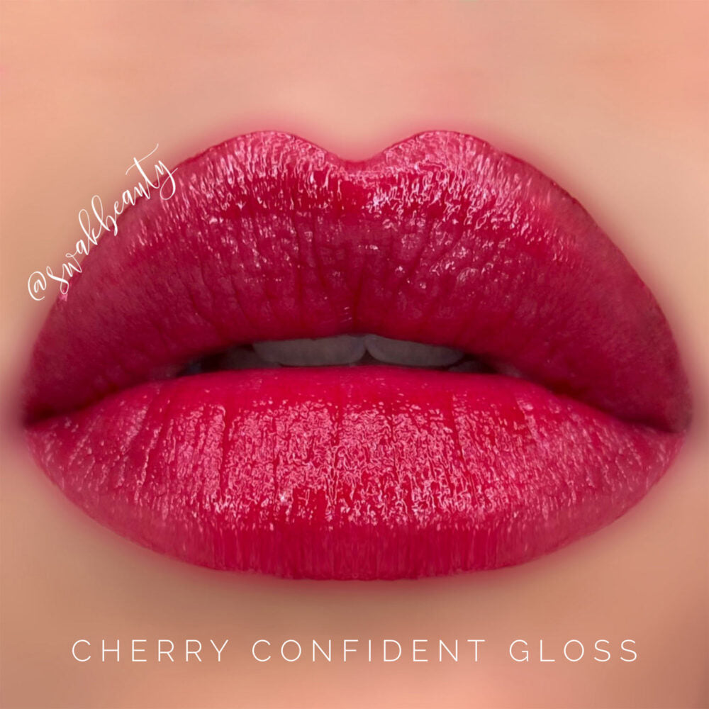 CHERRY CONFIDENT GLOSS - LipSense- LIMITED EDITION