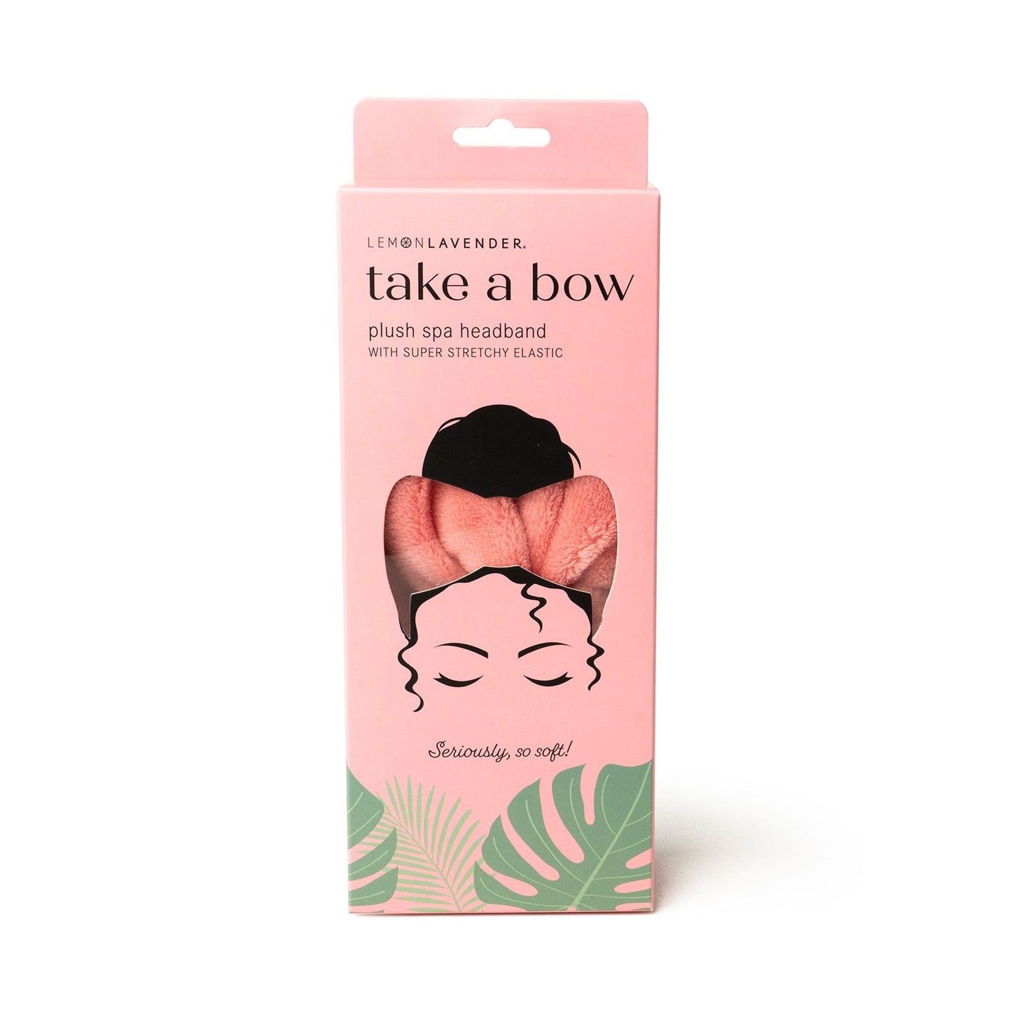 Lemon Lavender® Take A Bow Ultra Plush Spa Headband