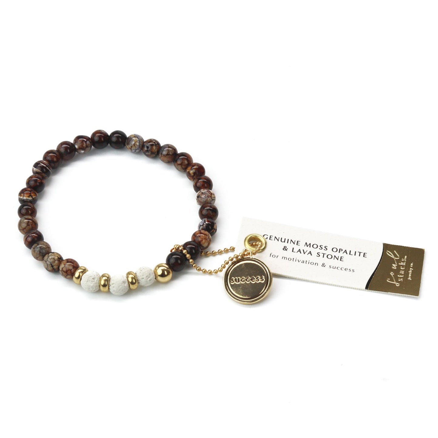 Soul Stacks Moss Opalite Origin Bracelet